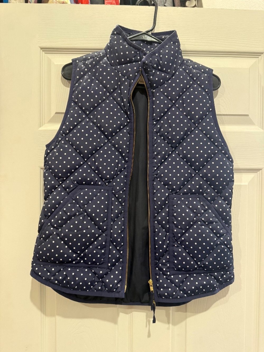 Size small Jcrew Polka Dot Vest
